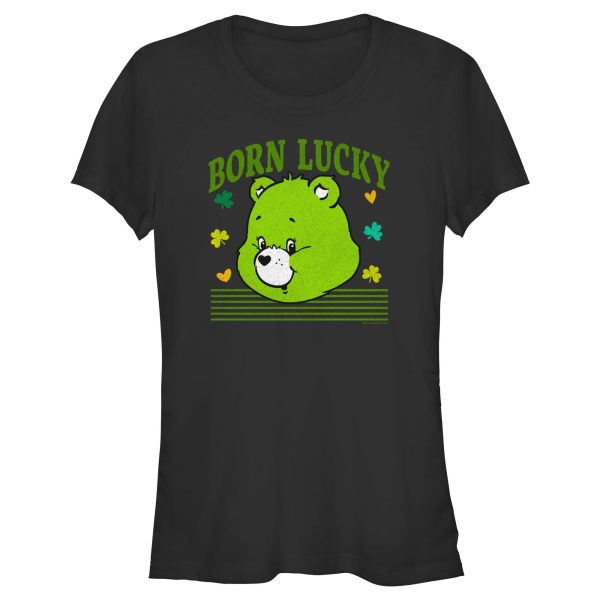 Junior_s Care Bears St. Patrick_s Day Good Luck Bear Born Lucky T-Shirt