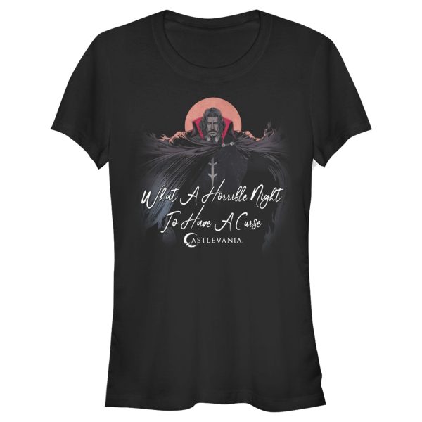 Junior_s Castlevania Dracula Horrible Night for Curse T-Shirt