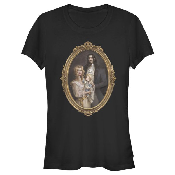 Junior_s Castlevania Framed Family Portrait T-Shirt