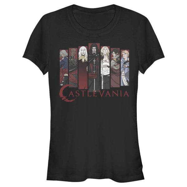 Junior_s Castlevania Full Character Panels T-Shirt