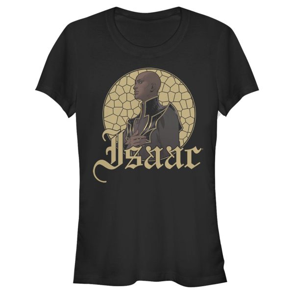 Junior_s Castlevania Isaac Glass Frame T-Shirt