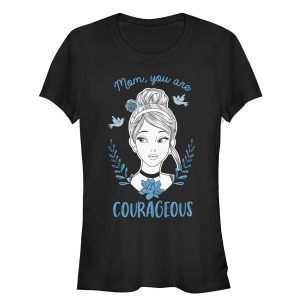 Junior_s Cinderella Courageous Mom T-Shirt
