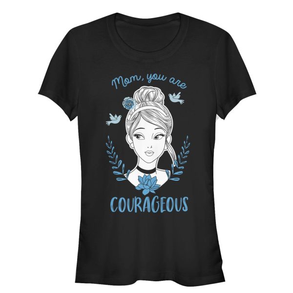 Junior_s Cinderella Courageous Mom T-Shirt