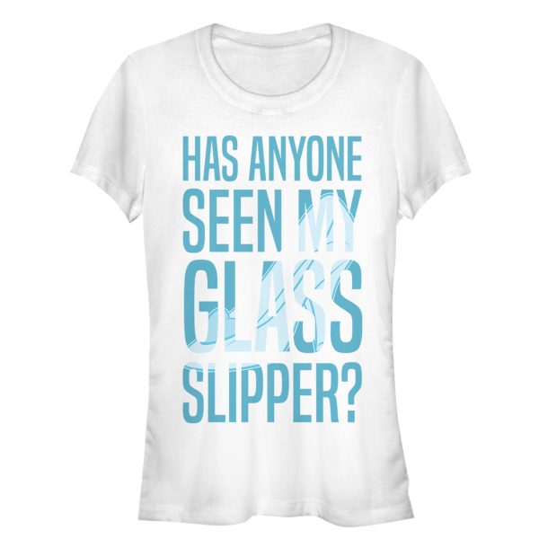 Junior_s Cinderella Glass Slipper T-Shirt