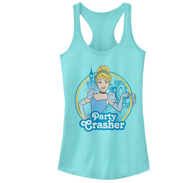 Junior_s Cinderella Party Crasher Racerback Tank Top