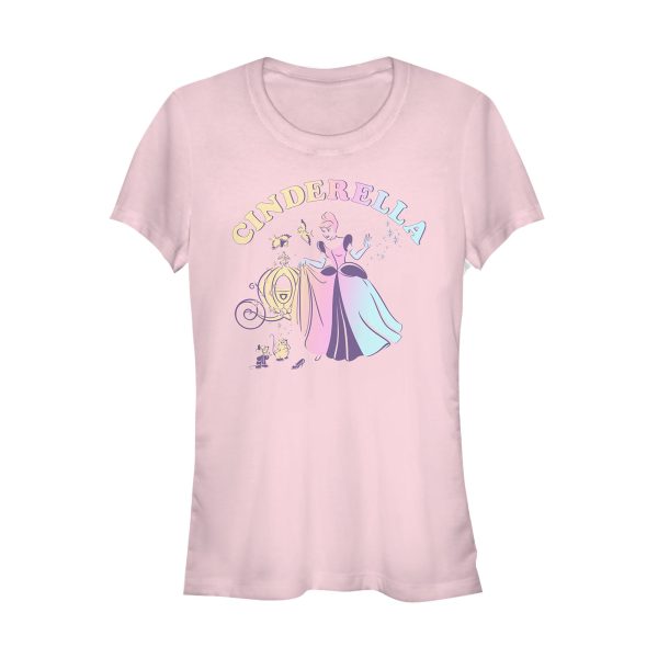 Junior_s Cinderella Rainbow Scene T-Shirt