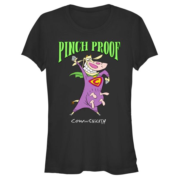 Junior_s Cow and Chicken St. Patrick’s Day Pinch Proof T-Shirt