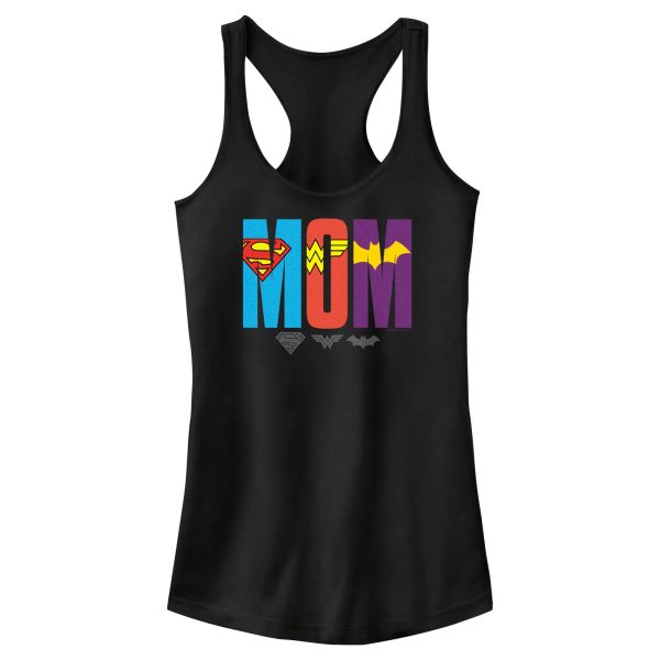 Junior_s DC Super Hero Girls Hero Mom Racerback Tank Top