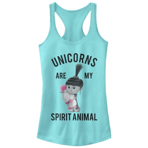 Junior_s Despicable Me 3 Agnes Unicorn Spirit Animal Racerback Tank Top