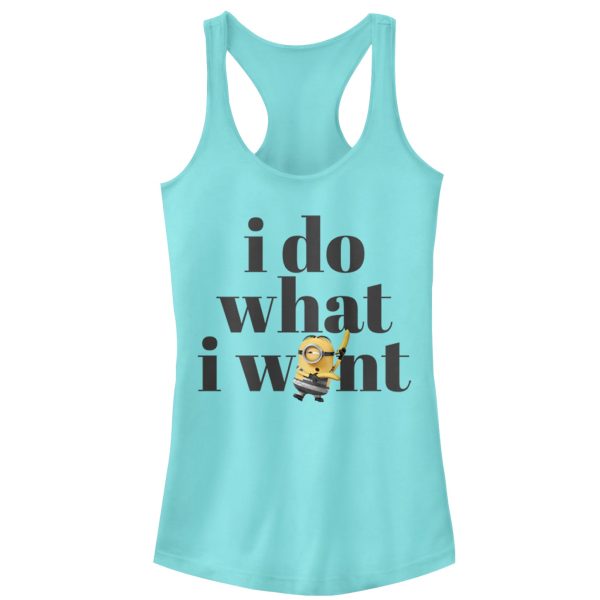 Junior_s Despicable Me 3 Minion Do What I Want Racerback Tank Top