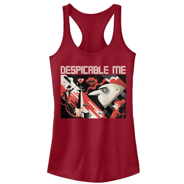 Junior_s Despicable Me 3 Modern Gru Scene Racerback Tank Top