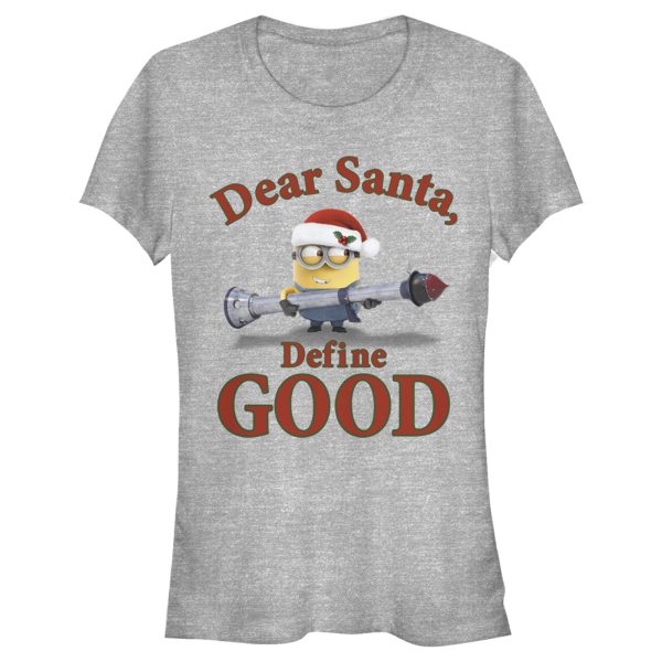 Junior_s Despicable Me Christmas Minions Dear Santa T-Shirt