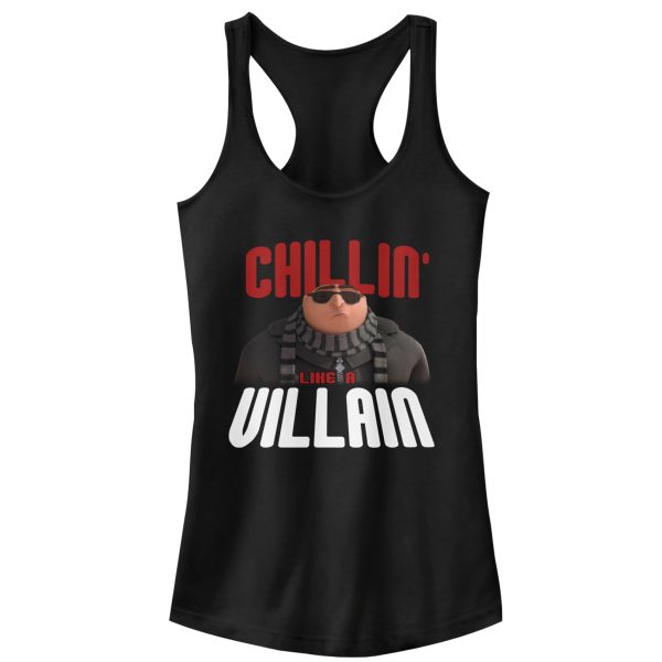 Junior_s Despicable Me Gru Chillin_ Like a Villain Racerback Tank Top