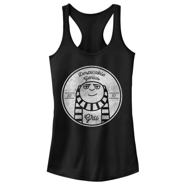 Junior_s Despicable Me Gru Genius 2010 Racerback Tank Top