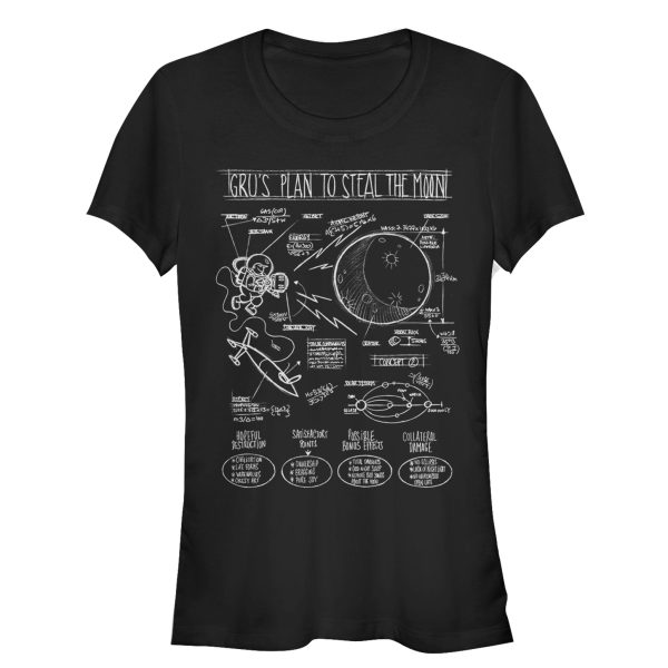 Junior_s Despicable Me Gru Plans to Steal Moon T-Shirt