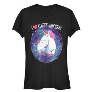 Junior_s Despicable Me Love Fluffy Unicorns T-Shirt