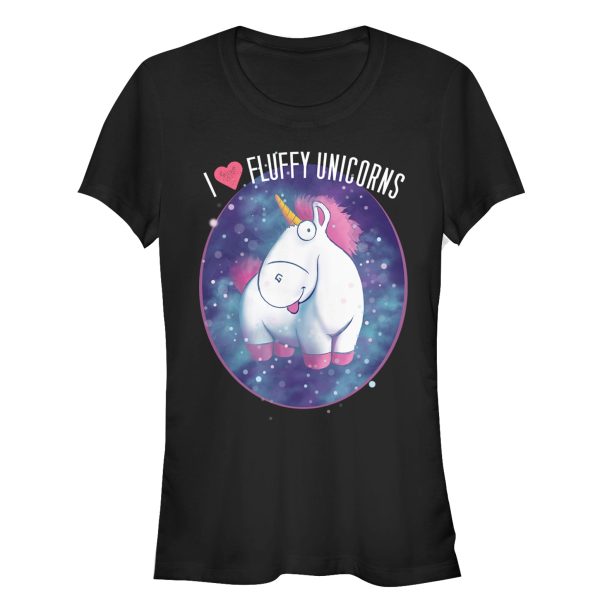 Junior_s Despicable Me Love Fluffy Unicorns T-Shirt