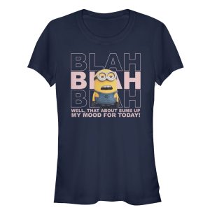 Junior_s Despicable Me Minion Blah Mood T-Shirt