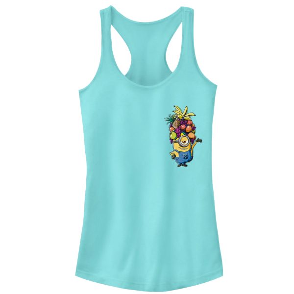 Junior_s Despicable Me Minion Fruit Hat Racerback Tank Top