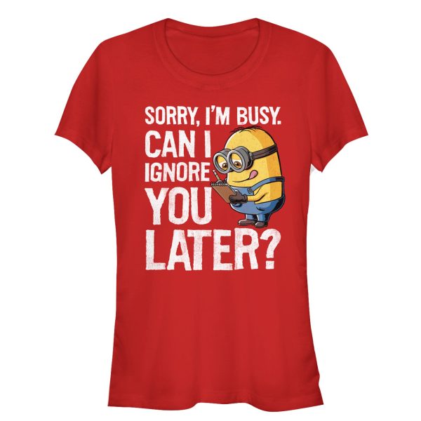 Junior_s Despicable Me Minion Ignore You Later T-Shirt