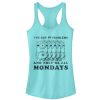 Junior_s Despicable Me Minion Monday Problems Racerback Tank Top
