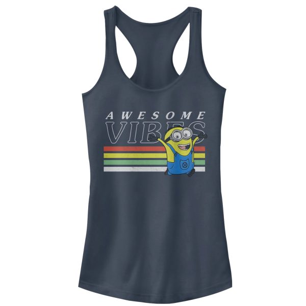 Junior_s Despicable Me Minion Rainbow Vibes Racerback Tank Top