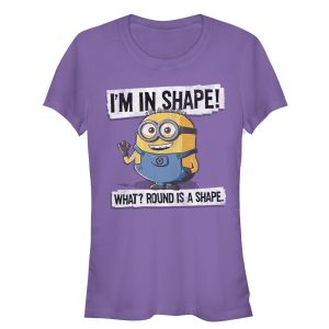 Junior_s Despicable Me Minion Round Shape T-Shirt