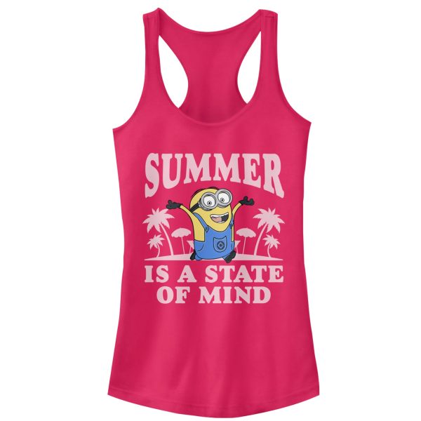 Junior_s Despicable Me Minion Summer State of Mind Racerback Tank Top