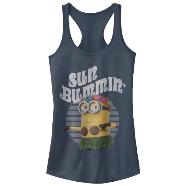 Junior_s Despicable Me Minion Sun Bummin_ Hula Racerback Tank Top