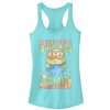 Junior_s Despicable Me Minion Tie-Dye Strange Racerback Tank Top
