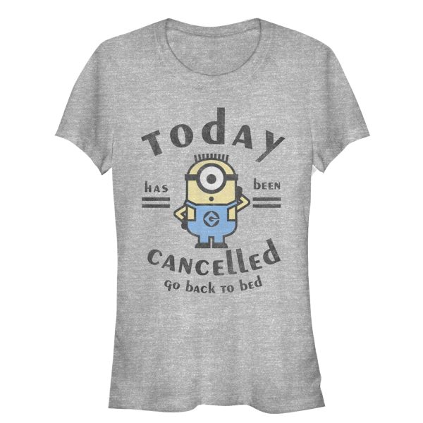 Junior_s Despicable Me Minion Today Cancelled T-Shirt