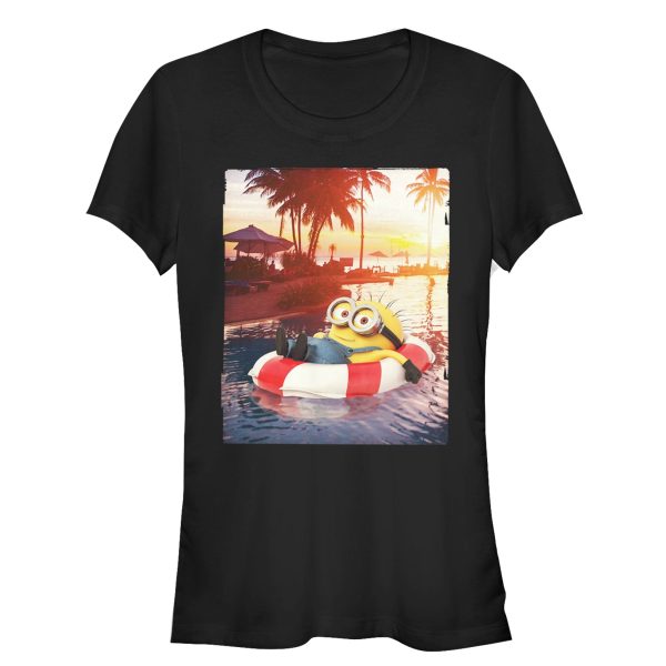 Junior_s Despicable Me Minion Tropical Vacation T-Shirt