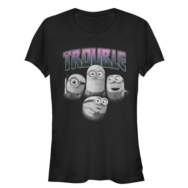 Junior_s Despicable Me Minion Trouble Friends T-Shirt