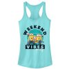 Junior_s Despicable Me Minion Weekend Vibes Racerback Tank Top
