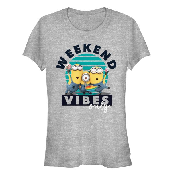 Junior_s Despicable Me Minion Weekend Vibes T-Shirt