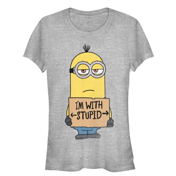 Junior_s Despicable Me Minion With Stupid T-Shirt