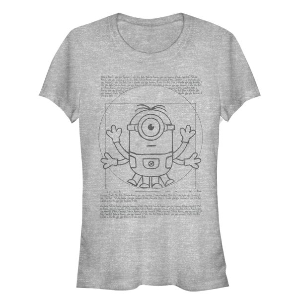 Junior_s Despicable Me Minion da Vinci Man T-Shirt