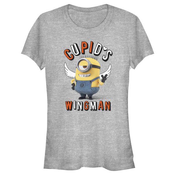 Junior_s Despicable Me Minions Cupid_s Wingman Valentine_s T-Shirt