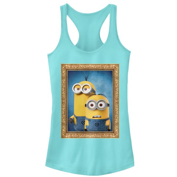 Junior_s Despicable Me Minions Frame Racerback Tank Top