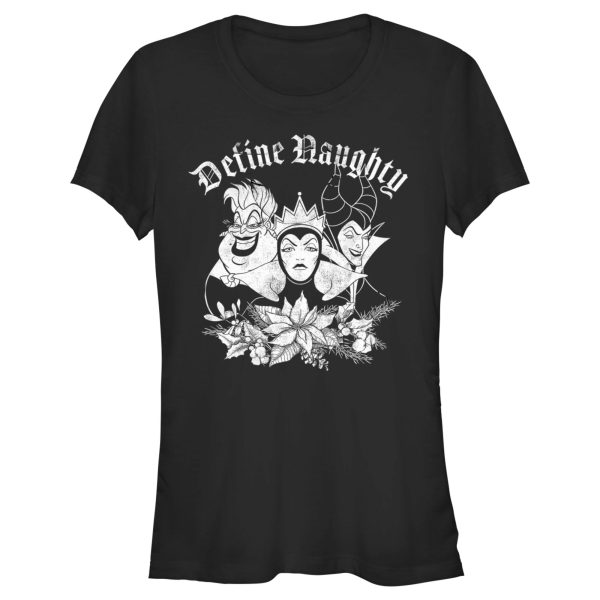 Junior_s Disney Villains Define Naughty T-Shirt