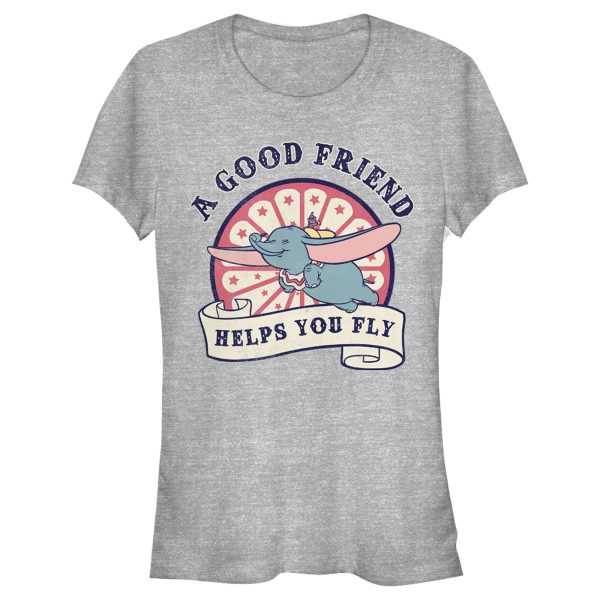 Junior_s Dumbo A Good Friend Helps You Fly T-Shirt