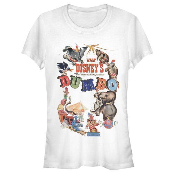 Junior_s Dumbo Classic Theatrical Poster T-Shirt