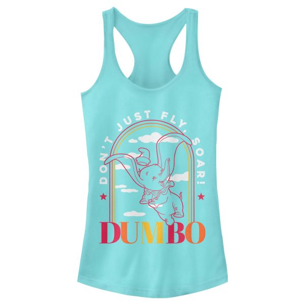 Junior_s Dumbo Soaring Sunset Arch Racerback Tank Top