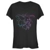 Junior_s Dumbo Stay Fly Outline T-Shirt