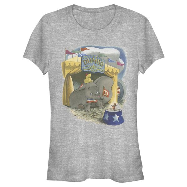 Junior_s Dumbo Timothy Circus Tent Retro Portrait T-Shirt