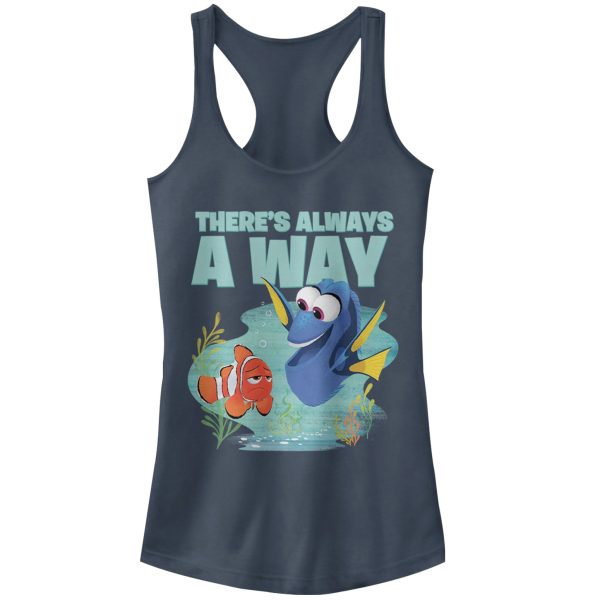 Junior_s Finding Dory Always A Way Racerback Tank Top