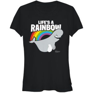 Junior_s Finding Dory Bailey Life is a Rainbow T-Shirt