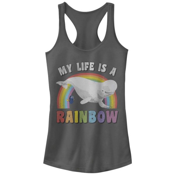 Junior_s Finding Dory Bailey Rainbow Life Racerback Tank Top