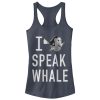 Junior_s Finding Dory I Speak Whale Racerback Tank Top