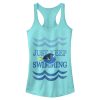 Junior_s Finding Dory Keep Swimming Waves Racerback Tank Top